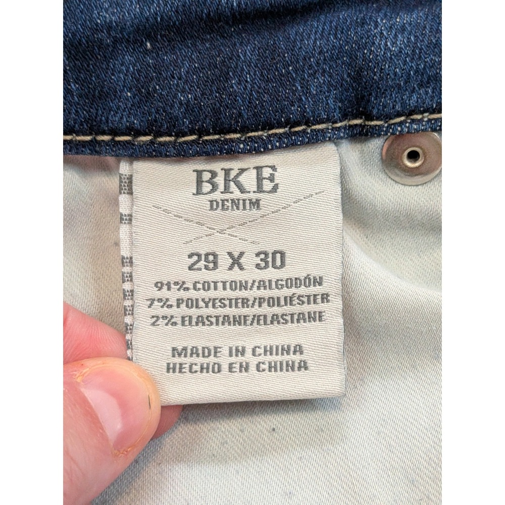 BKE Gabby Curvy High Rise Classic Skinny Jeans Blue Medium Wash 29x30 - Picture 11 of 13